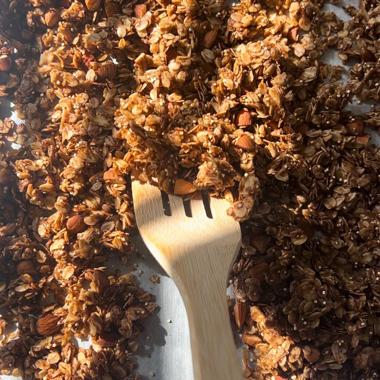 4 Bags of granola, handmade, healthy, vegan, organic, Flavors: Original, Dark chocolate, Coffee and Keto Cacao.