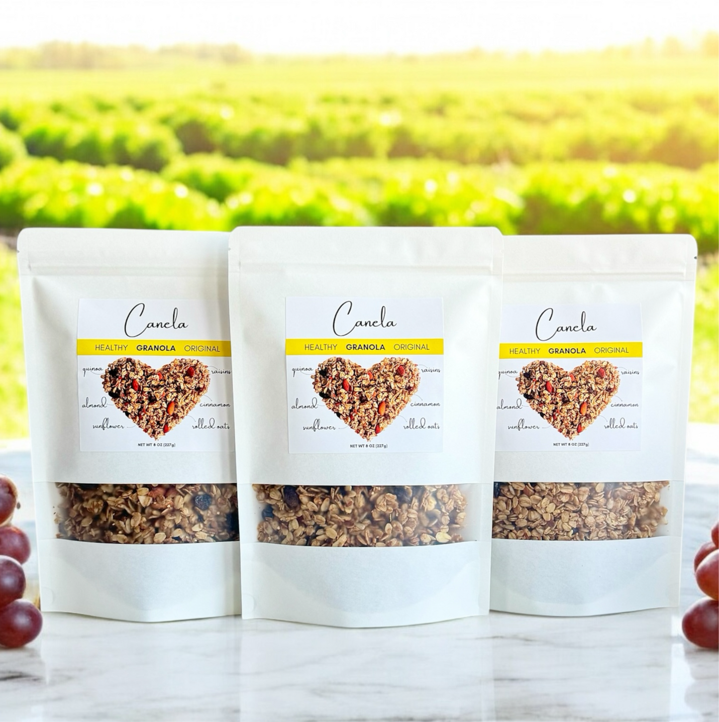 3 Bags Original Crunch Handmade Granola