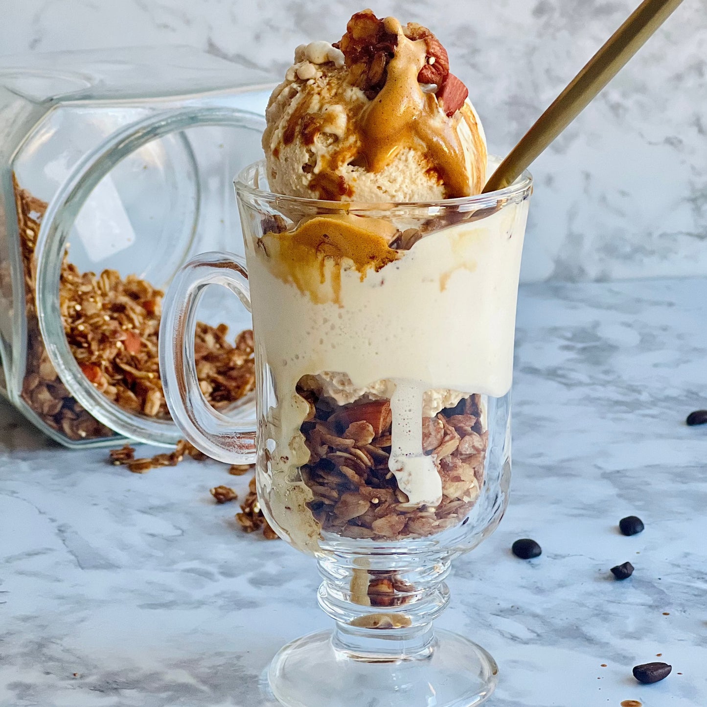 3 Bags of Coffee Crunch Handmade Granola