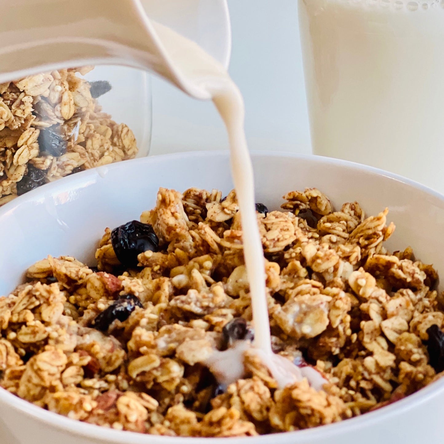 3 Bags of granola, handmade, healthy, vegan, organic, Flavors: 2 Original and 1 Coffee.
