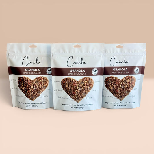 3 Pack – Dark Chocolate Artisan Granola | Healthy & Handcrafted Crunch