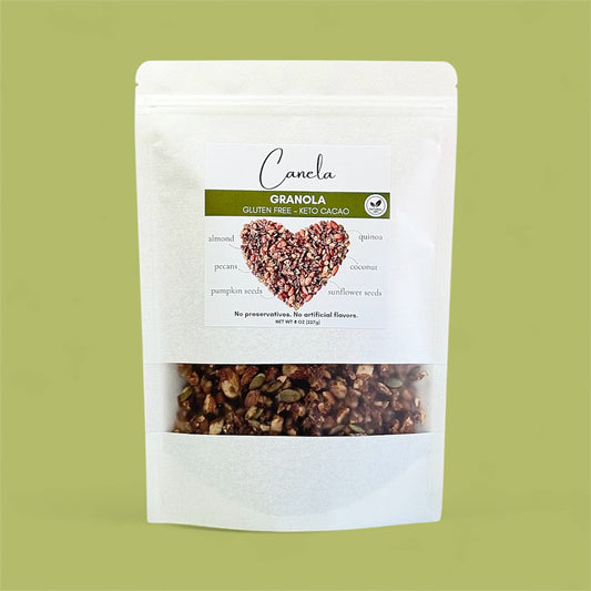 Keto Cacao Granola – Gluten-Free, Low Carb & Handcrafted Crunch