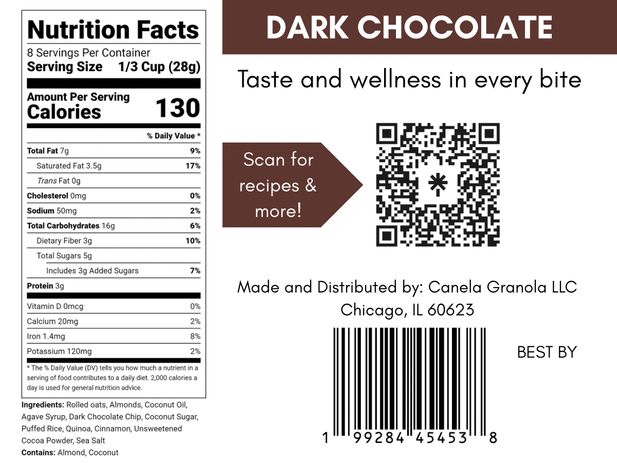 3-Pack Granola Combo: 2 Dark Chocolate + Coffee | Natural, Artisan & Crunchy | healthy | organic