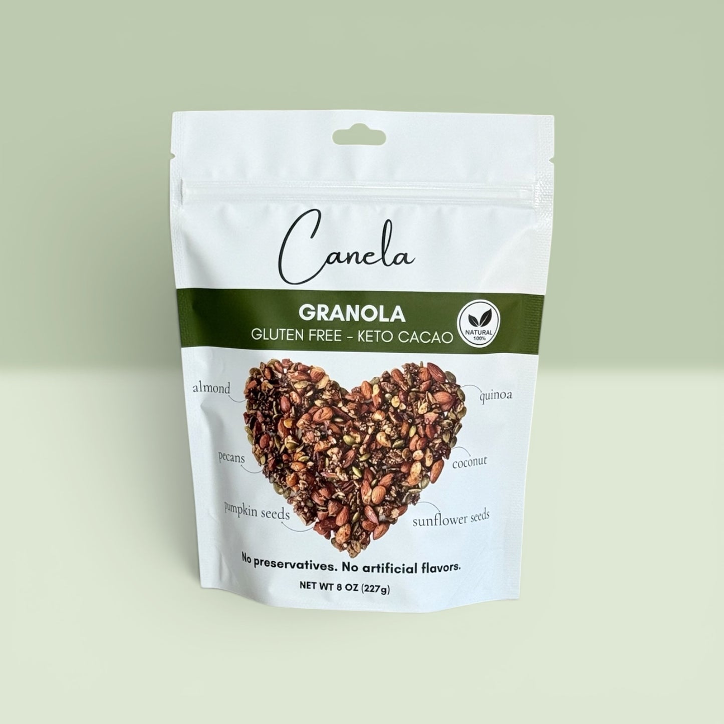 3 Pack –  Keto Cacao Granola | Gluten Free | Vegan | Low Carb, Nut & Seed Mix